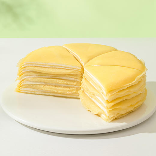【顶“榴”爆品】6英寸榴莲千层，200克泰国金枕榴莲肉，4层厚铺一口满足，Q弹软糯！（武汉幸福西饼蛋糕） 商品图3