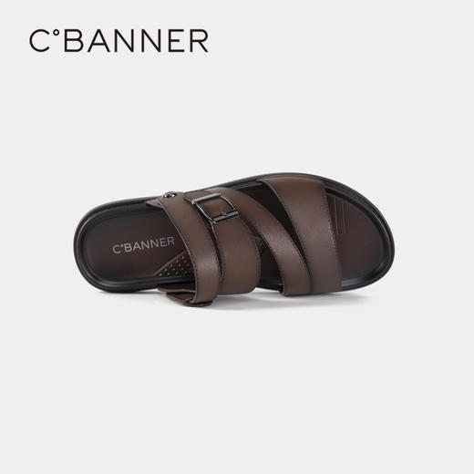 千百度男士凉拖鞋经典百搭A23312259 商品图3