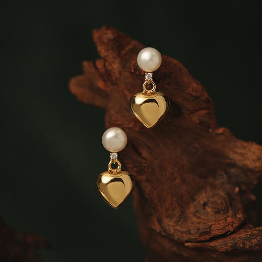 【七天耳钉不重样，一对不到40元】Manreya玛芮雅“都市精英七天&五天珍珠耳钉”丨女神精英必备，天然淡水珍珠，18k注金材质，S925银针 商品图7