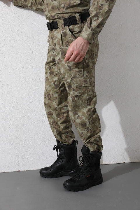 春秋款作训长裤-弹力迷彩 商品图5