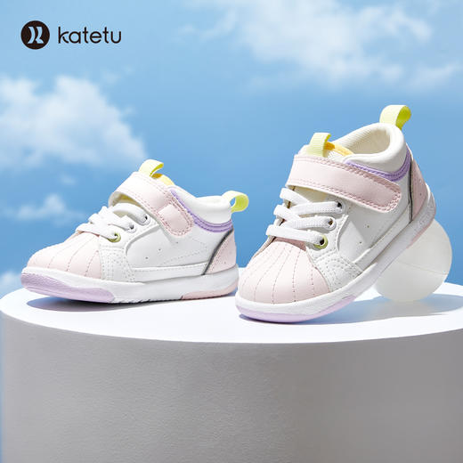 卡特兔宝宝学步鞋春秋季新款幼儿园小白鞋婴儿鞋子机能鞋板鞋 商品图3