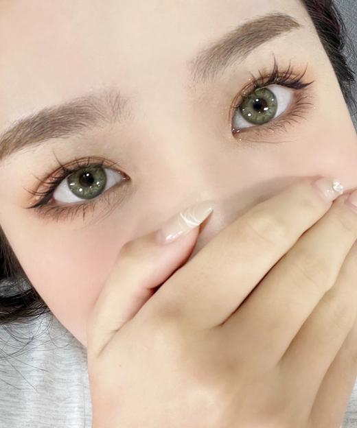 leenscolor 缅因虹膜绿 14.0mm 年抛 含硅水凝胶 商品图9