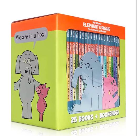 Elephant and Piggie 小猪小象 英文版绘本 25册礼盒 商品图0