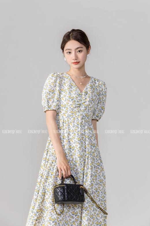 【门店同款】春季短袖碎花连衣裙 150421679 商品图6