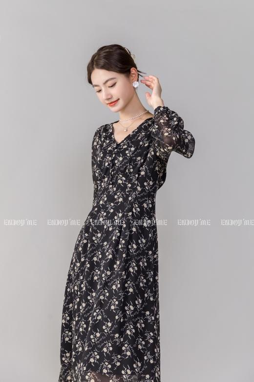 【门店同款】春季V领排扣连衣裙 150382622 商品图6