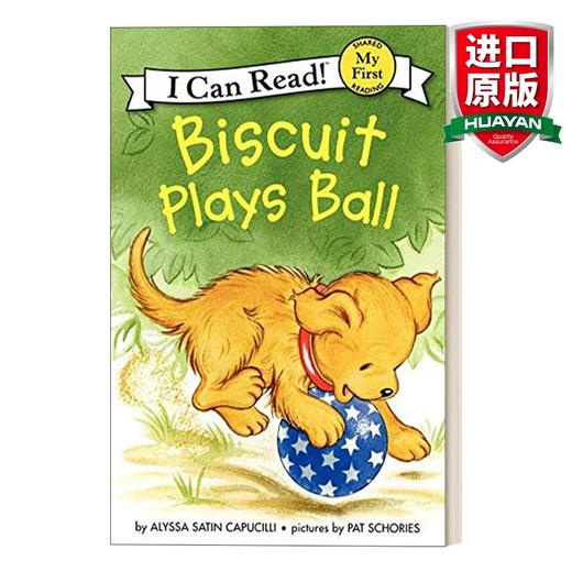 Collins柯林斯 英文原版 My First I Can Read Biscuit Plays Ball 小饼干*狗玩球 英文版 进口英语原版书籍 商品图0