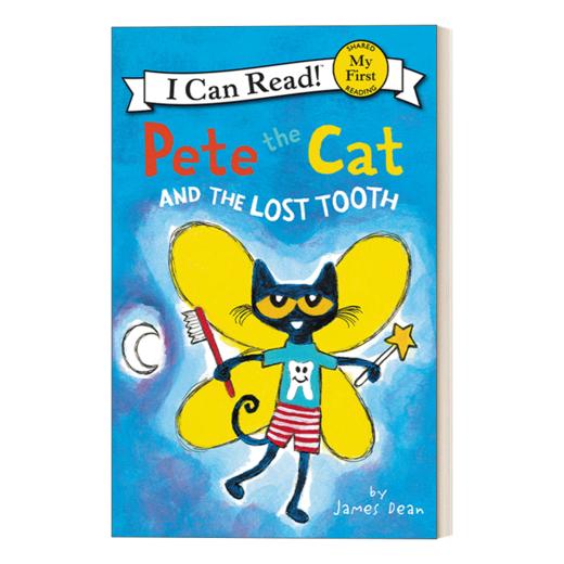 Collins柯林斯 英文原版 My First I Can Read Pete the Cat and the Lost Tooth 皮特猫分级阅读 皮特猫和丢失的牙齿 英文版 进口英语原版书籍 商品图1