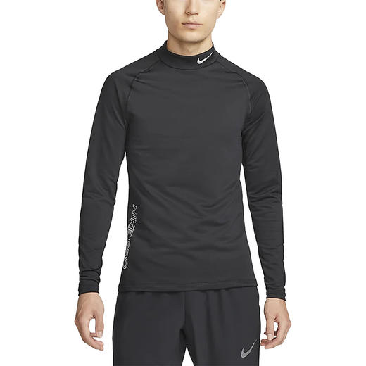 Nike/耐克新款男子运动休闲加绒长袖T恤DQ6608-010 商品图4