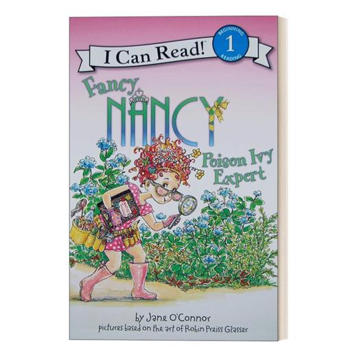 Collins柯林斯 英文原版 I Can Read 1 Fancy Nancy Poison Ivy Expert 漂亮的南希 有毒的常春藤专家 小俏妞希希分级读物 英文版 进口英语书籍 商品图1