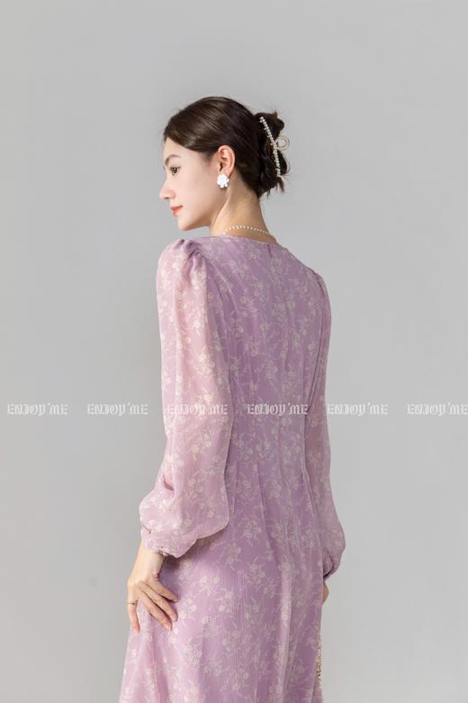 【门店同款】春季V领排扣连衣裙 150382622 商品图1