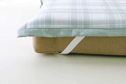 竹纤维格子抗菌枕套4874 商品图0