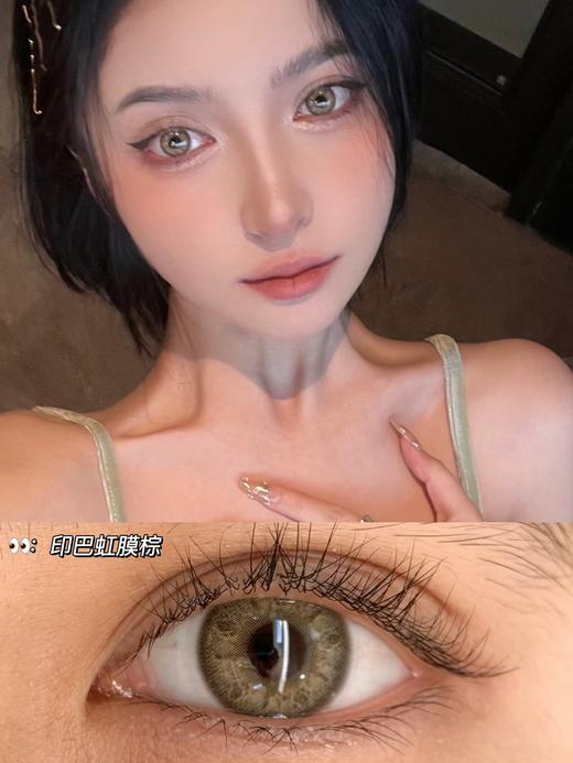 leenscolor 印巴虹膜棕 14.0mm 年抛 含硅水凝胶 商品图5