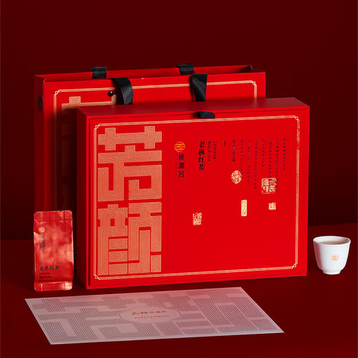 【源自红茶发源地桐木关】桃渊茗 芳颜 特级老枞 红茶 礼盒装 200g/盒 商品图0