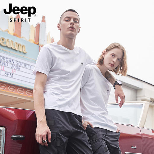 JEEP SPIRIT 情侣款T恤 夏季爆款 7色可选 商品图6