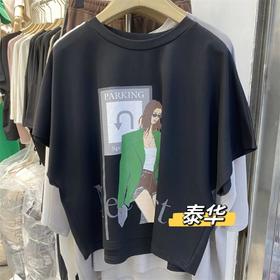 女圆领T1083