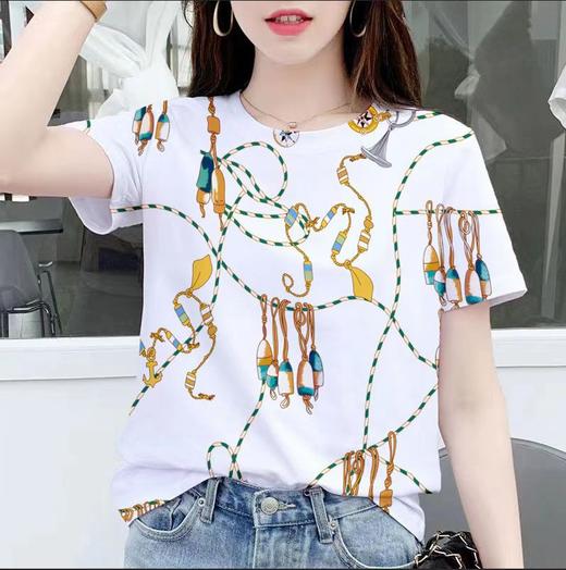 女印花短T 商品图3