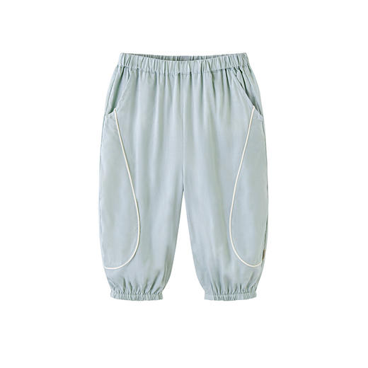 英氏儿童裤子童装休闲裤宝宝宽松束脚裤防蚊裤23新款YRKCJ2P210A 商品图4