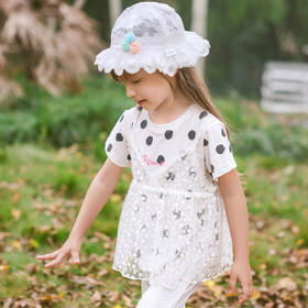 棉果果夏季新品女童女宝两件套短袖T恤M222140223202