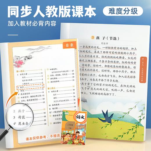 【斗半匠】晨读美文小学1-6年级上下册 商品图2