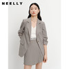 NEELLY纳俪商场同款一粒扣西装外套女简约百搭七分袖上衣气质时尚N23041C01012 商品缩略图3