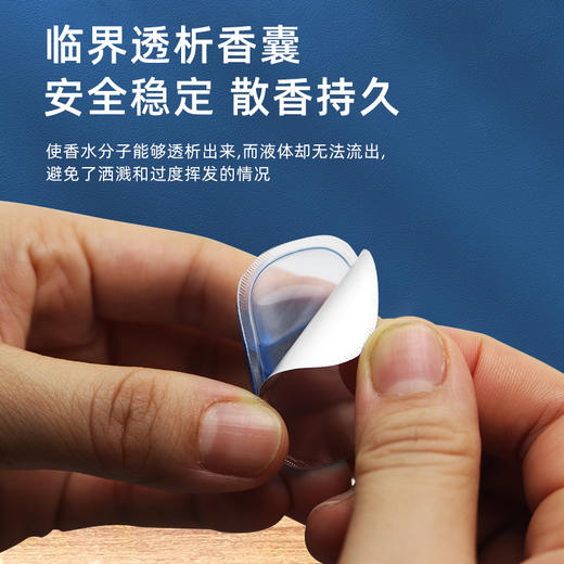 【风口+挂式两用】UUINE 时间胶囊香薰香水 薄膜扩散 持续散香 商品图6