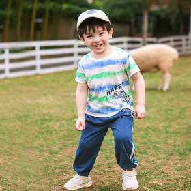 棉果果商场同款男童男宝夏季新品短袖T恤M212140223290