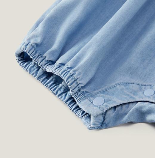 英氏女童吊带蛤衣23夏季新品女宝宝莱赛尔连体衣爬服YRHEJ2P272A 商品图2