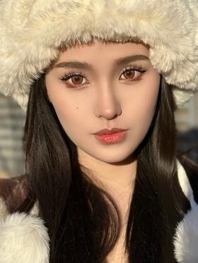 papadox半年抛美瞳 江南美人 14.5mm