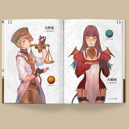 黑井森《琥珀色的蒸汽飞艇》，一本充满古典与蒸汽朋克风的初画集 商品图5