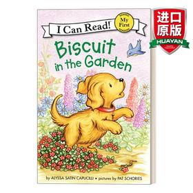 Collins柯林斯 英文原版 My First I Can Read Biscuit in the Garden 小饼干在花园 英文版 进口英语原版书籍