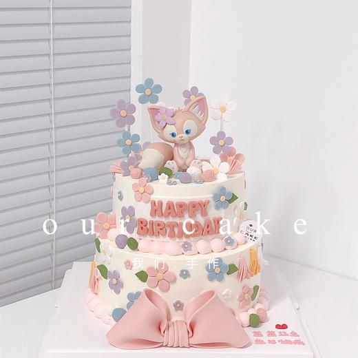 迪士尼琳娜贝儿春天小花朵蛋糕-低糖处理无添加 商品图2