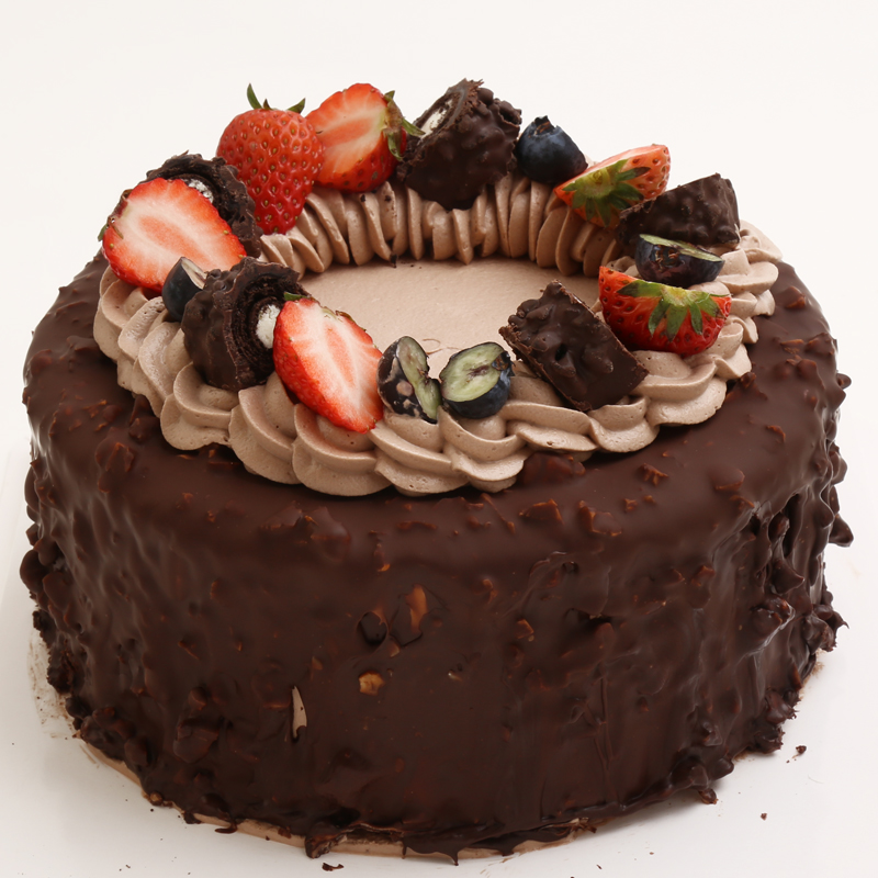 巧克力脆皮蛋糕