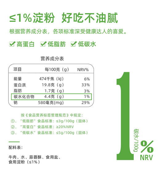 【新配方控制脂肪 好吃不胖】喜盼低脂牛肉丸 潮汕正宗牛丸 高蛋白低脂肪低碳水 250g/包 4包共2斤 商品图3