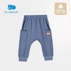 丽婴房-童衣类（春）G3长裤S_海蓝\宝蓝01