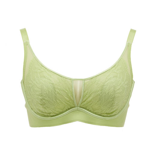 都市丽人舒软挺塑调整型内衣超薄3/4杯蕾丝塑身系列三排软钢圈LJ31C1 商品图3