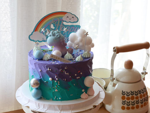 蓝紫色渐变独角兽 商品图2