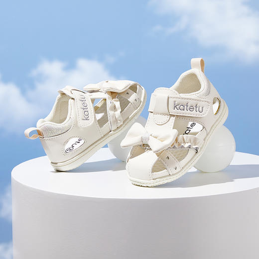 卡特兔学步鞋女宝宝夏季新品婴儿公主鞋软底防滑儿童凉鞋女孩【断码清仓内购】 商品图2