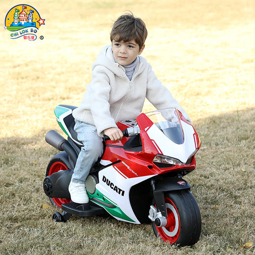 智乐堡  DUCATI 杜卡迪 儿童电动摩托童车 商品图5