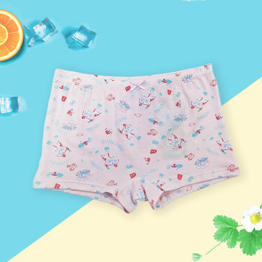 SCHIESSER德国舒雅女童莫代尔平角小裤3F/20894T 商品图0