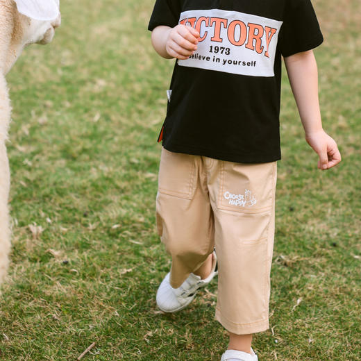 棉果果商场同款夏季新品男童男宝短袖T恤POLO衫M212140223260 商品图1