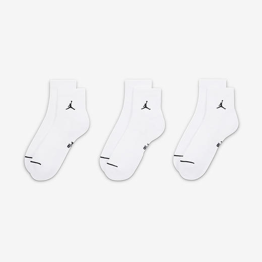 U J ED CUSH POLY ANKLE 3PR 144 商品图1