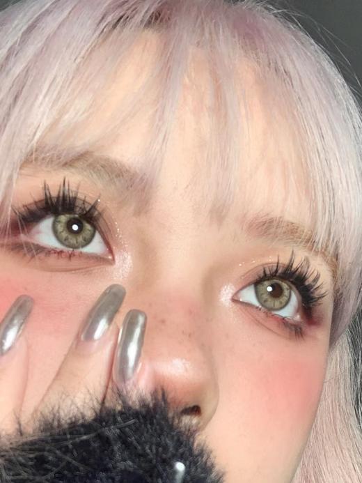 leenscolor 印巴虹膜棕 14.0mm 年抛 含硅水凝胶 商品图4