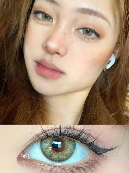 leenscolor 印巴虹膜棕 14.0mm 年抛 含硅水凝胶 商品图1