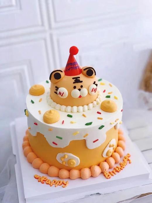 【小萌虎】叮当CAKE爆款生日蛋糕-鲜果奶油蛋糕 商品图0
