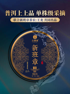 【新班章】茶农联合出品保真保纯普洱茶生茶勐海茶区新班章古茶500年以上单株级用料357克/饼