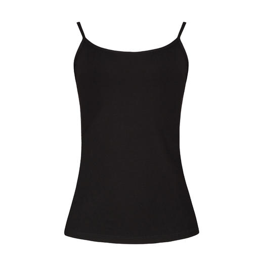 都市丽人吊带背心无尺码细罗纹背心无排扣无钢圈LV3AA2 商品图6