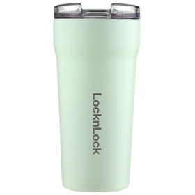 【分仓直发包邮】LOCK&LOCK乐扣乐扣菱格保温杯550ml（青春绿）/LHC6730FU