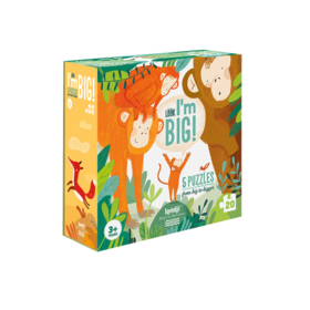 Londji 看！我长大了 拼图 适合年龄3岁+ 西班牙玩具 PZ007U