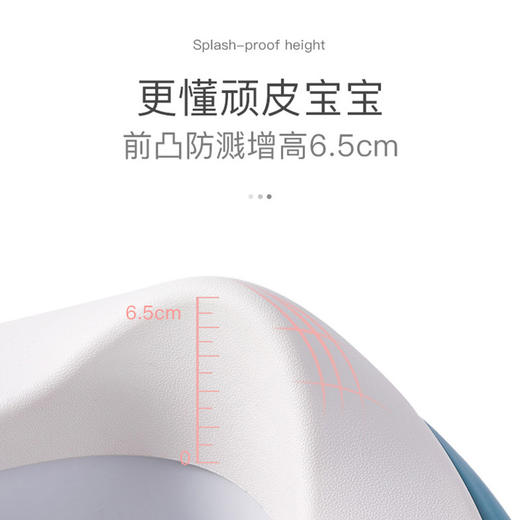 【纳米银离子 萌Q坐便器】世纪宝贝儿童坐便器 婴儿便盆尿盆小马桶男女宝宝通用幼儿专用 商品图3