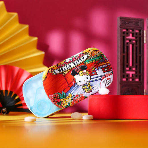 Rio瑞欧红葡萄味无糖薄荷糖14g 商品图2